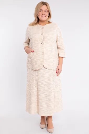 coordinato nero con collana