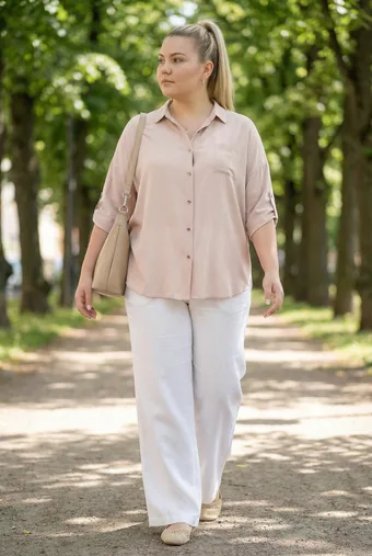 camicia beige