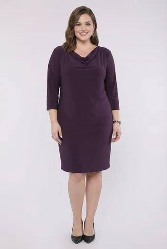 vestito viola