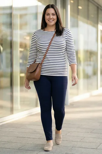 Pantaloni blu navy