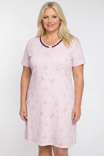copia di camicia da notte bianca a fiori