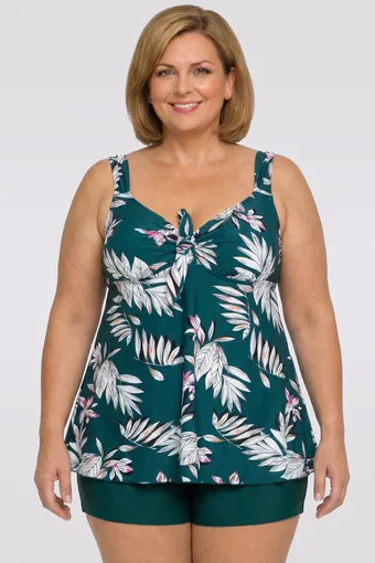 copia di copia di copia di copia di Completo con motivo tropicale nero