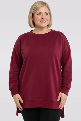 Bluza jasnoszary wzór