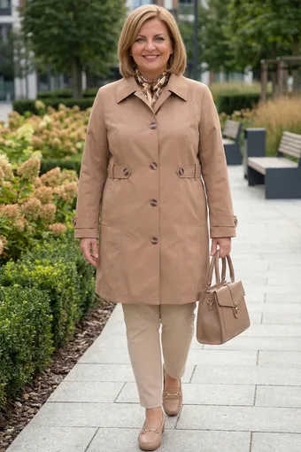 Trench beige classico