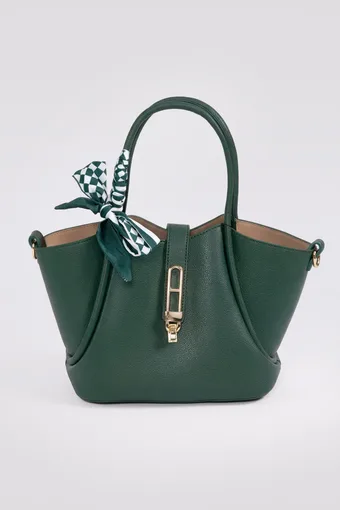 copia di copia di copia di copia di Borsa turchese con elementi dorati