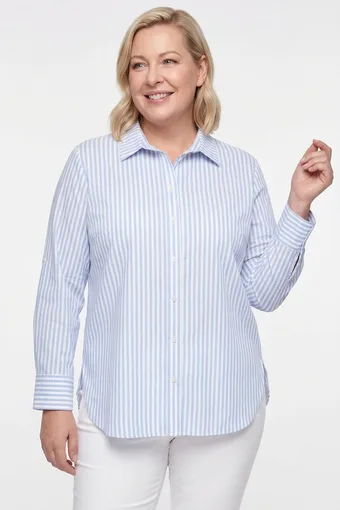 copia di copia di camicia rosa con tasca