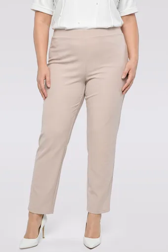 Pantaloni formali in marrone scuro