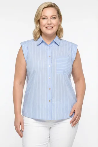 copia di copia di camicia bianca con ricami beige