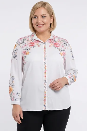 copia di copia di copia di copia di copia di camicia bianca con ricami beige