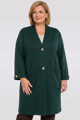Maglione lungo blu navy
