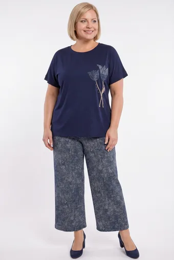 coordinato nero con cardigan di pizzo