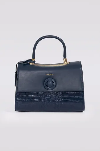 copia di borsa da lavoro blu navy