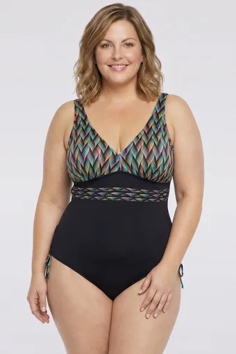 copia di copia di copia di copia di copia di copia di copia di costume da bagno blu navy con motivi bianchi