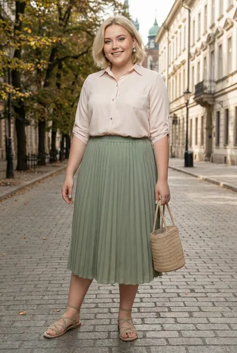 camicia di cotone con bottoni