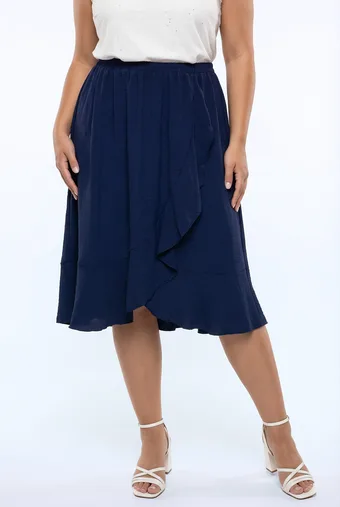 Gonna blu navy