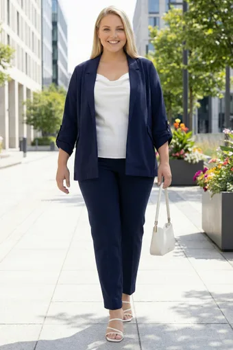 blazer blu navy